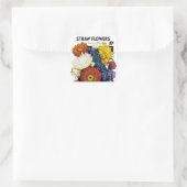 わら花シードパケットラベル スクエアシール (バッグ)