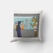 「わら」 クッション (裏面)