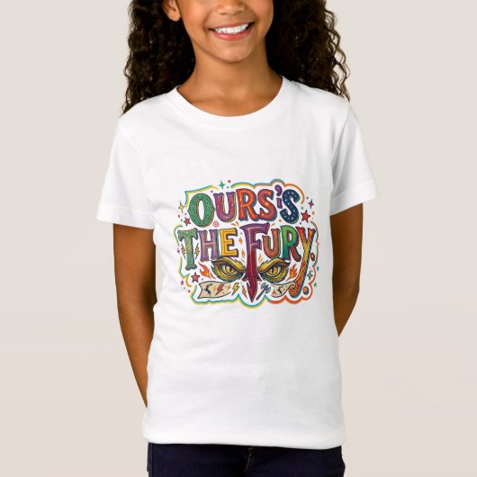 われらのものは怒り Tシャツ (正面)