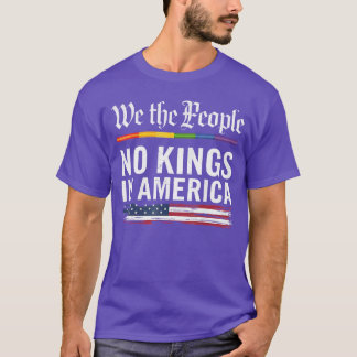 われら人民 王など認めぬ Tシャツ