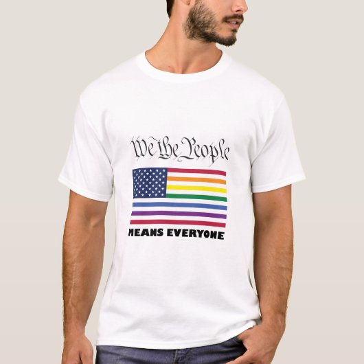 われら人民 Tシャツ (正面)