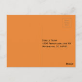 「われわれには唯一の惑星」と宇宙 ポストカード (裏面)