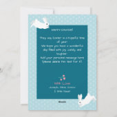 「われわれの小さなイースターバニー」イースター2フォトバニー シーズンカード (裏面)