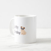 わんこの誕生日マグカップ コーヒーマグカップ (正面左)