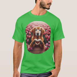 わんこハート Tシャツ