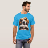 わんこハート Tシャツ (正面フル)