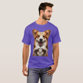 わんこハート Tシャツ (正面フル)