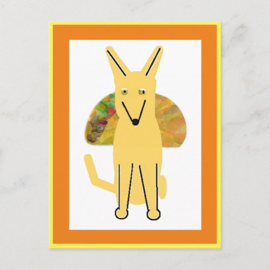 わんこバディとタコのポストカード ポストカード (正面)