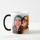 |をあなたの写真|の変形させるイメージの魔法Mu個人化して下さい モーフィングマグカップ (左)