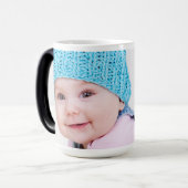 |をあなたの写真|の変形させるイメージ個人化して下さい モーフィングマグカップ (正面左)