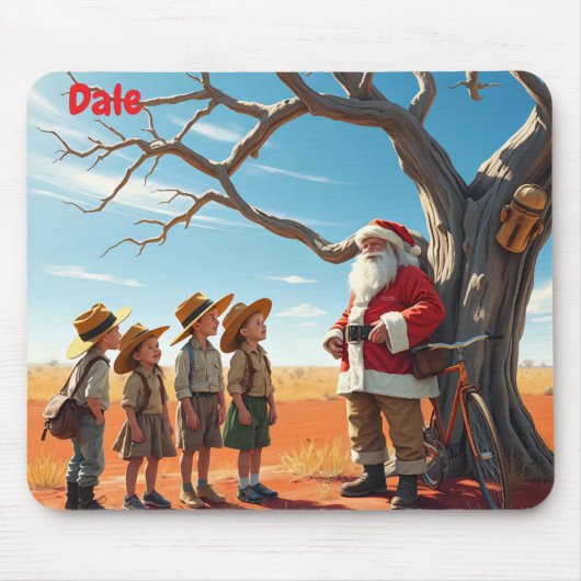 ～をオーストラリアのクリスマスから引き離す マウスパッド (正面)