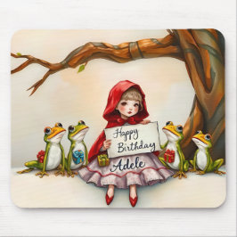 ～をカエルでフレンドリー飾る マウスパッド