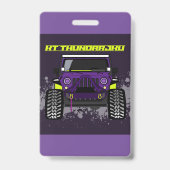 をクリックします。 バッジ (裏面)