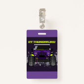 をクリックします。 バッジ (裏面クリップ)