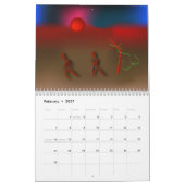 ～をザッと食べ尽くす カレンダー (2月 2027)