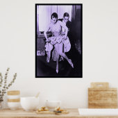 ～をチラチラと見る ポスター (キッチン)