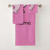 ~をピンク色の豚に味わう バスタオルセット (インサイチュ)