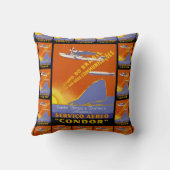 〜をブラジルの航空局に派遣する クッション (裏面)