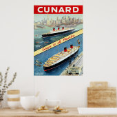 ～をヨーロッパからアメリカ全土へ～ヴィンテージ旅行 ポスター (キッチン)