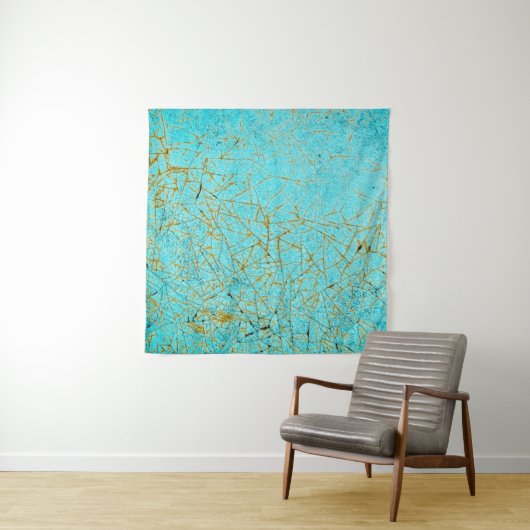 ～を使った古い金属製のカーグランジ体の生地を閉じる タペストリー (インサイチュ)