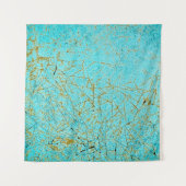 ～を使った古い金属製のカーグランジ体の生地を閉じる タペストリー (正面)