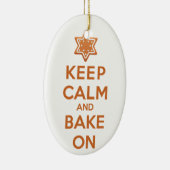 〜を冷保やかして焼く セラミックオーナメント (右)