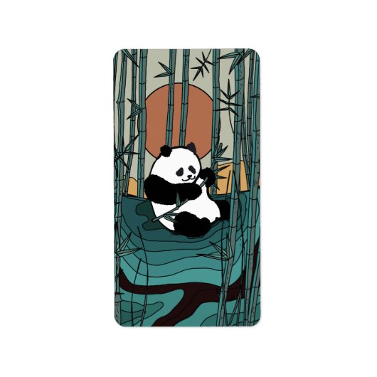 を受けシンプル入れる ラベル (正面)