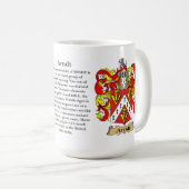 を含む(頂上) Arndt家族の紋章付き外衣または コーヒーマグカップ (正面右)