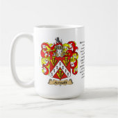 を含む(頂上) Arndt家族の紋章付き外衣または コーヒーマグカップ (左)