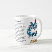 を含む(頂上) Murdock家族の紋章付き外衣 コーヒーマグカップ (正面右)