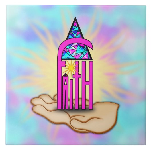 ～を固く信じる タイル (正面)