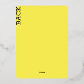 ～を売る 箔シーズンカード (裏面)