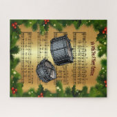 ~を太鼓で「楽しいクリスマスをお祈りします」~ ジグソーパズル (横)