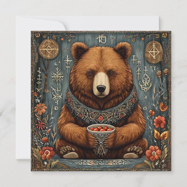 ～を威厳のある負う (正面)