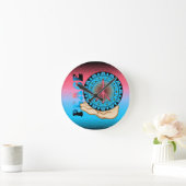 〜を平和にする ラウンド壁時計 (ホーム)