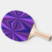 ~を微調整~パープルブルー3Dオリジナルフラクタル~ 卓球ラケット (横)