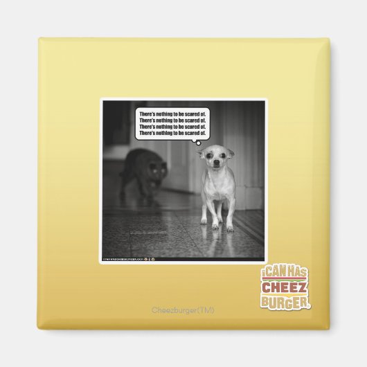 ～を恐れることは何もない マグネット (正面)