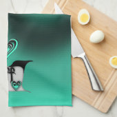 ~を愛する キッチンタオル (四つ折り)