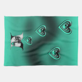 ~を愛する キッチンタオル (横)