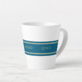 ～を愛賛美したマグカップ カフェラテマグ (右アングル)