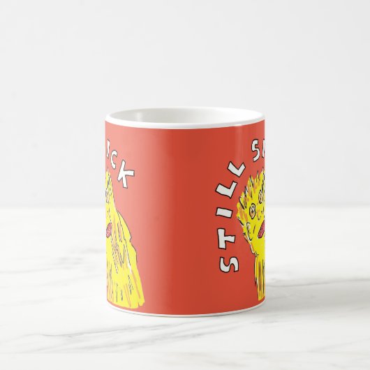 ~を扱う病気の慢性疾患認識度 コーヒーマグカップ (中央)