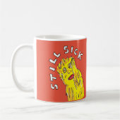 ~を扱う病気の慢性疾患認識度 コーヒーマグカップ (左)