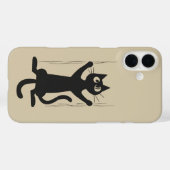 ～を抱えている黒猫 Case-Mate iPhoneケース (裏面 (横))