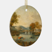 を持つJeffreyハドソンHenriettaマリア女王、 セラミックオーナメント (右)