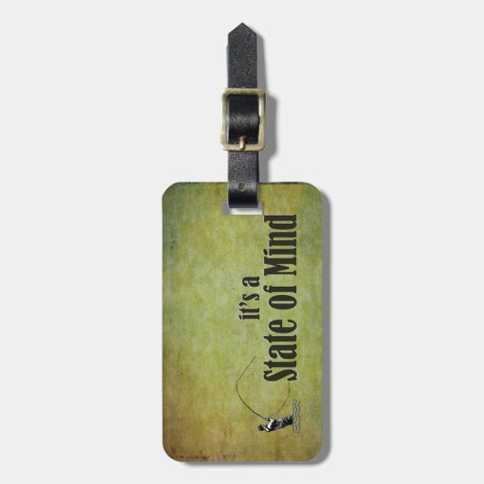 |を採取しているはえそれは精神状態です ラゲッジタグ (正面縦)