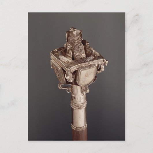 ～を描いた対等な警棒のポンメル ポストカード (正面)