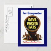 ~を救粉末に使う ポストカード (正面/裏面)