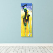 を殴る方法 キャンバスプリント (インサイチュ (ウッドフロア))