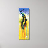 を殴る方法 キャンバスプリント (正面)