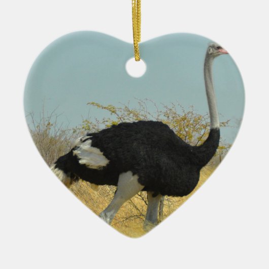 ~を求め走る セラミックオーナメント (正面)